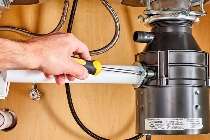 Garbage disposal installation